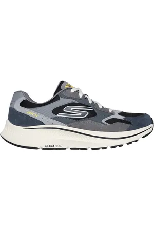 Skechers GO RUN Consistent 2.0 - Retro Runner V1 Moyen Width en Gris Anthracite/Noir