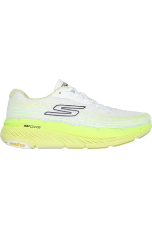 Skechers Max Cushioning Premier 2.0 - Vivid 2.0 Moyen Width en Blanc/Vert-Lime