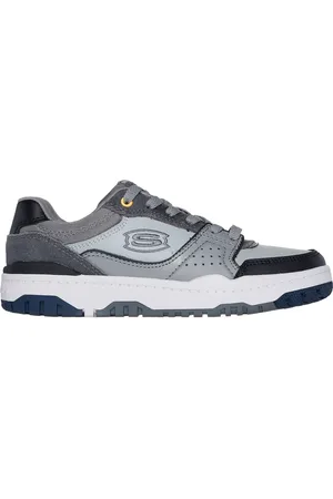 Skechers SKX-228 Shoes Moyen Width en Gris/Noir