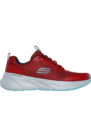 Skechers Edgeride- Rekze Shoes Moyen Width en Bourgogne/Gris
