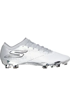 Skechers Razor 1.5 Elite FG Moyen Width en Blanc/Argent