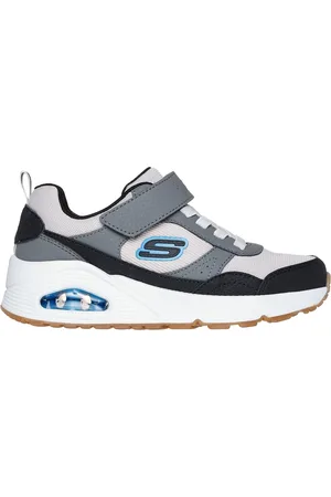 Skechers Uno - Retro-Squad Shoes Moyen Width en Noir/Blanc