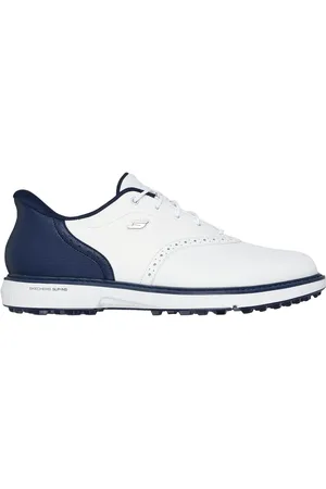 Skechers Slip-ins: GO GOLF Prestige SL Moyen Width en Blanc/Bleu Marine