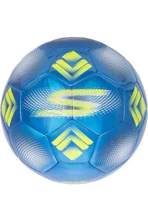 Skechers Hex Dusted Pointure 5 Soccer Ball en Argent/Bleu