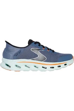 Skechers Slip-ins: GO WALK Glide-Step 2.0 - Zander Shoes Moyen Width en Bleu Marine/Orange