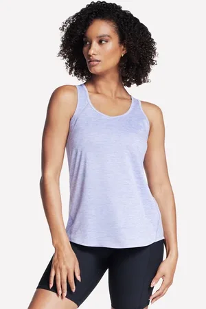 Skechers GO DRI Swift Performance Tank en Lavande/Rose Clair