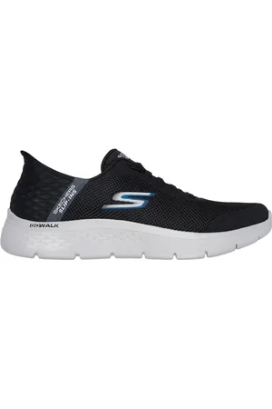 Skechers Slip-ins: GO WALK Flex - Hands Up Shoes Moyen Width en Noir/Gris