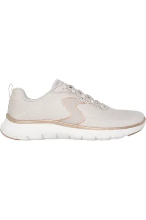 Skechers Flex Appeal 5.0 - Luxe Glow Shoes Moyen Width en Beige/Doré