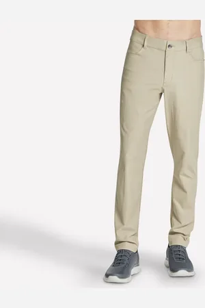 Skechers GO WALK Premium 5 Pocket Pantlon en Beige/Brun