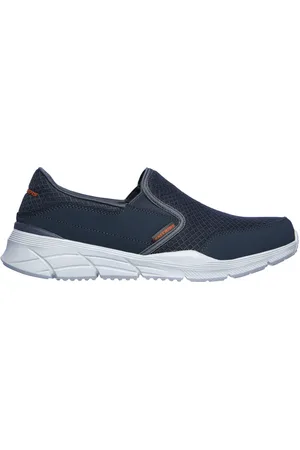 Skechers Relaxed Fit: Equalizer 4.0 - Persisting Shoes Moyen Width en Gris Anthracite/Orange