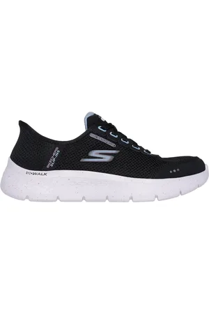 Skechers Slip-ins: GO WALK Flex - Clear Creek Shoes Moyen Width en Black/Mauve