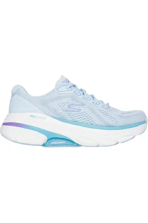 Skechers Max Cushioning Arch Fit 2.0 - Avenida Moyen Width en Bleu Clair/Violet