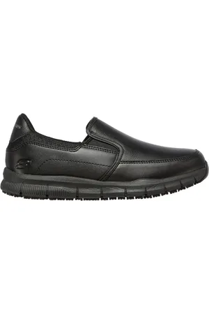 Skechers Work Relaxed Fit: Nampa - Annod SR Shoes Moyen Width en