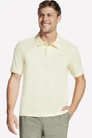 Skechers Off Duty Polo en Jaune/Turquoise