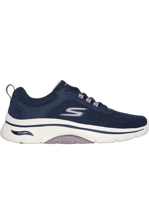 Skechers GO WALK Arch Fit 2.0 - Balin Shoes Moyen Width en Bleu Marine/Lavande