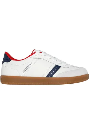 Skechers Zinger Street Shoes Moyen Width en Blanc/Bleu Marine