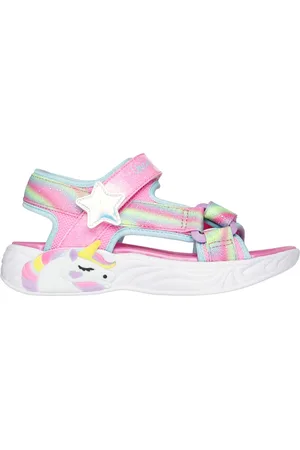 Skechers Unicorn Dreams Sandal - Dreamy Unicorns Shoes Moyen Width en