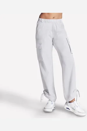 Skechers Slip-ins Everywhere Cargo Pantlon en Blanc/Taupe