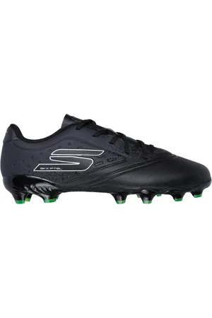 Skechers Razor 1.5 Jr Td FG Moyen Width en Noir/Argent