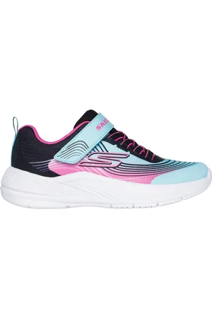 Skechers Microspec Advance Shoes Moyen Width en Aqua/Violet