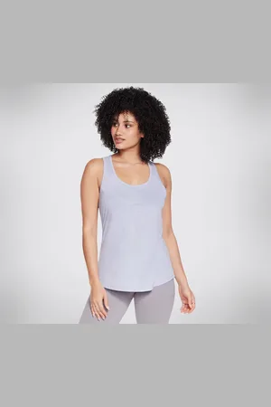 Skechers GODRI SWIFT Racerback Tank en Lavande/Rose Clair