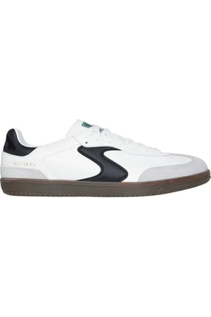 Skechers Hotshot - Pyke Shoes Moyen Width en Blanc/Noir