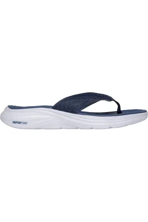 Skechers Vapor Foam Sandal - Kaevo Shoes Moyen Width en Bleu Marine/Bleu