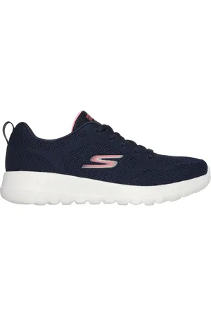 Skechers GO WALK Joy - Violet Shoes Moyen Width en Bleu Marine/Rose