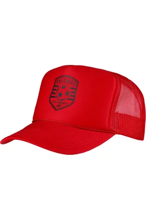 Skechers Performance Trucker Chapeaux en Rouge/Rouge
