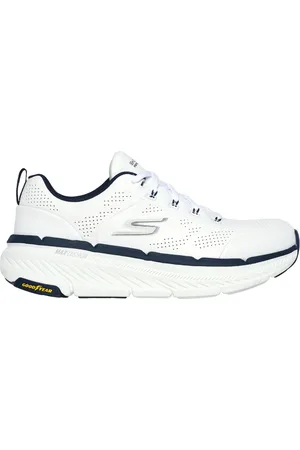 Skechers Max Cushioning Premier 2.0 - Lucid 2 Moyen Width en Blanc/Bleu Marine