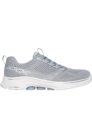 Skechers GO WALK 7 - Hailey Shoes Moyen Width en Gris/Argent