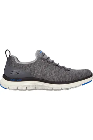 Skechers Flex Advantage 4.0 - Contributor Shoes Moyen Width en Gris/Noir