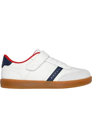 Skechers Zinger Street Shoes Moyen Width en Blanc/Bleu Marine