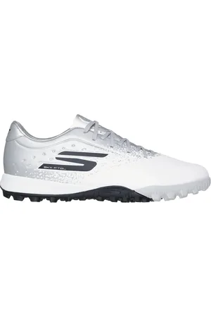 Skechers Razor 1.5 Academy TF Moyen Width en Blanc/Argent