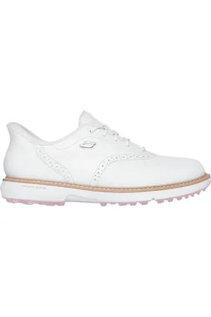 Skechers Slip-ins: GO GOLF Prestige SL Moyen Width en Blanc/Rose