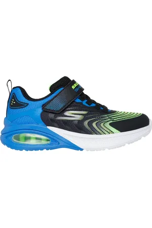 Skechers Microscope Max Advance - Vortivox Shoes Moyen Width en Noir/Vert-Lime