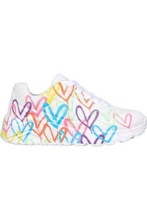 Skechers JGoldcrown: Uno Lite - Spread the Love Shoes Moyen Width en