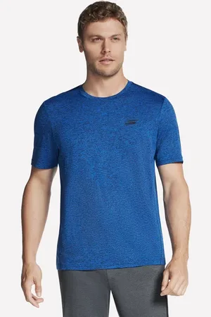 Skechers Performance Charge T-shirt en Bleu/Rouge