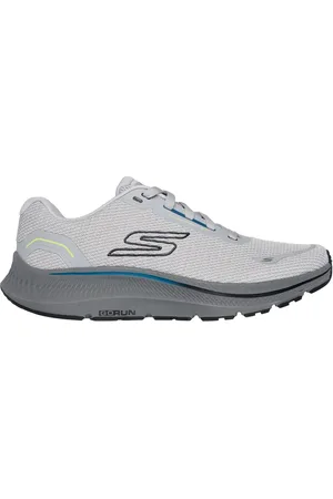 Skechers GO RUN Consistent 2.0 - Flight Crew Moyen Width en Gris/Gris Anthracite