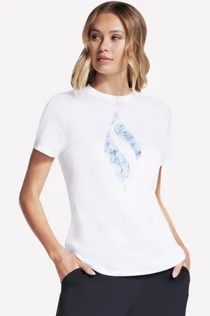 Skechers Floral Diamond Classic Crew T-shirt en