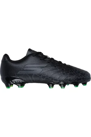Skechers SKX_ 1.5 Jr Td FG Moyen Width en Noir/Argent