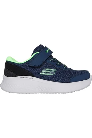 Skechers Skech-Lite Pro - Sprint Surge Shoes Moyen Width en Bleu Marine/Vert-Lime