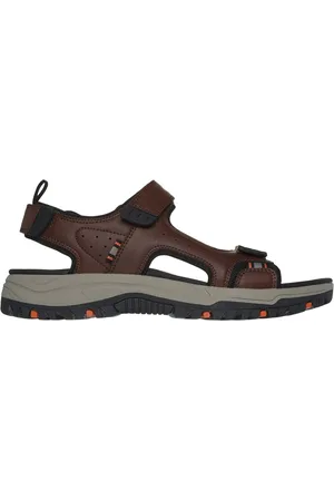 Skechers Relaxed Fit: Prewitt - Rigdon Shoes Moyen Width en Brun/Noir