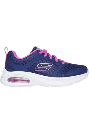 Skechers Microspec Max Advance - Unstoppable Wonder Shoes Moyen Width en Bleu Marine/Violet