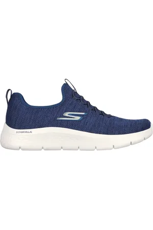 Skechers GO WALK Flex - Ultra Shoes Moyen Width en Bleu Marine/Bleu