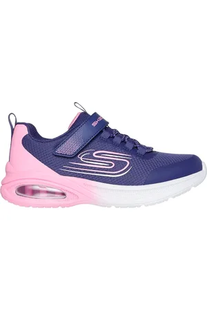 Skechers Microspec Max Advance - Fly 3.0 Shoes Moyen Width en Bleu Marine/Rose