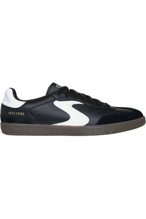 Skechers Hotshot - Pyke Shoes Moyen Width en Noir/Blanc