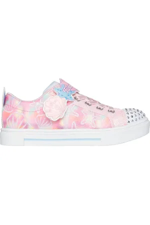 Skechers Twinkle Toes: Twinkle Sparks - Underwater Magic Shoes Moyen Width en