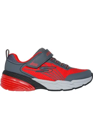 Skechers Thermoflux Elite Shoes Moyen Width en Gris Anthracite/Rouge