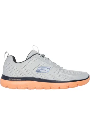 Skechers Summits - Torre Shoes Moyen Width en Gris/Orange
